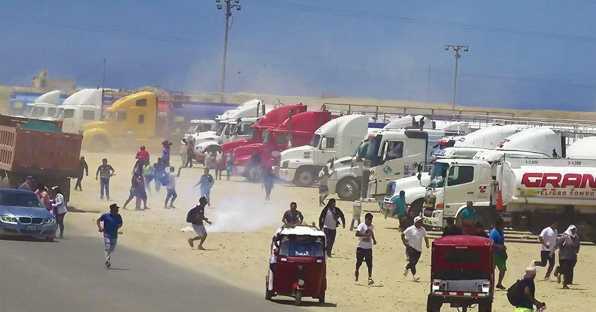 Protestas de gremio de pescadores ponen en riesgo abastecimiento de combustibles